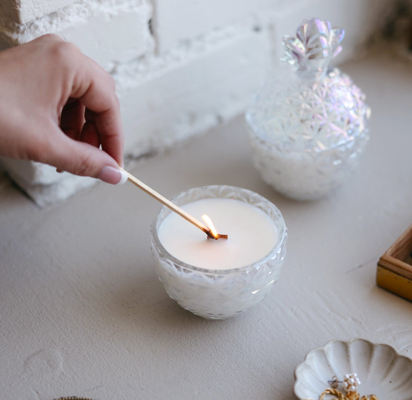 Coco Cabana 5 oz Candle | Iridescent Pineapple