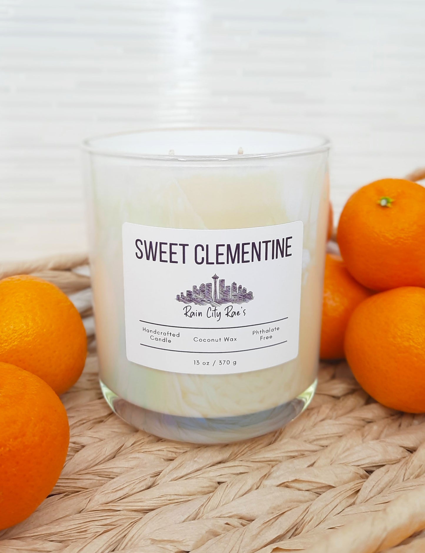 Sweet Clementine 13 oz Luxury Candle