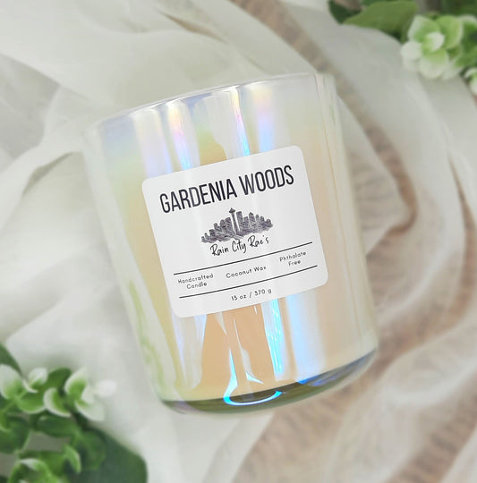 FINAL SALE Gardenia Woods 13 oz Luxury Candle