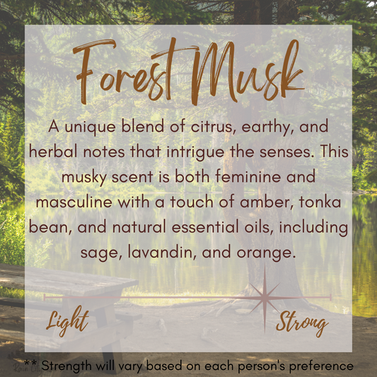 Forest Musk 13 oz Luxury Candle