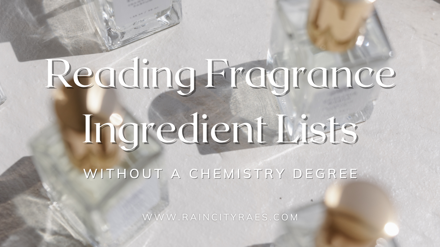 Read a Fragrance Ingredient List Without a Chemistry Degree