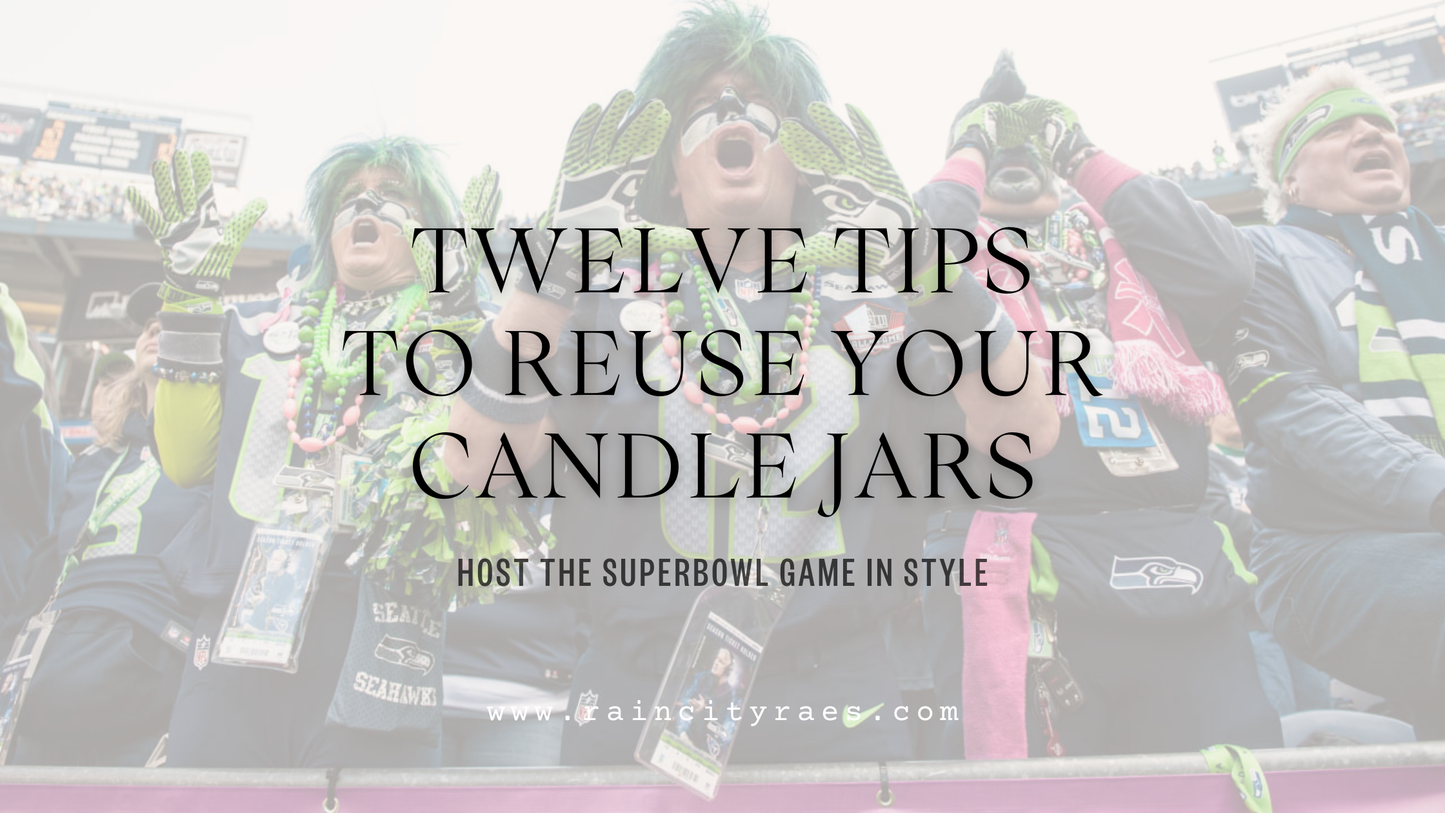 12 Tips to Repurpose Your Candle Jars for Hosting Game Day