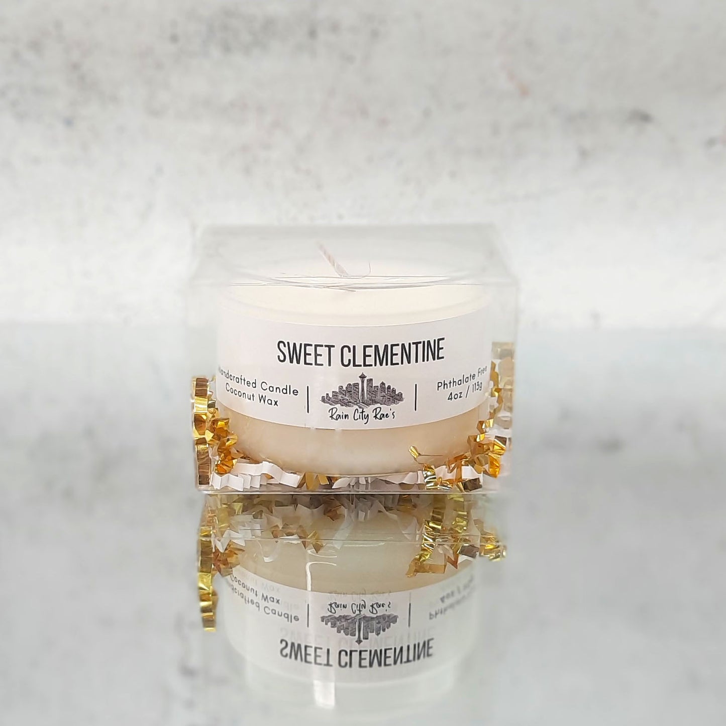 Sweet Clementine 4 oz Petite Candle