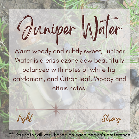 Juniper Water 13 oz Luxury Candle | Iridescent White