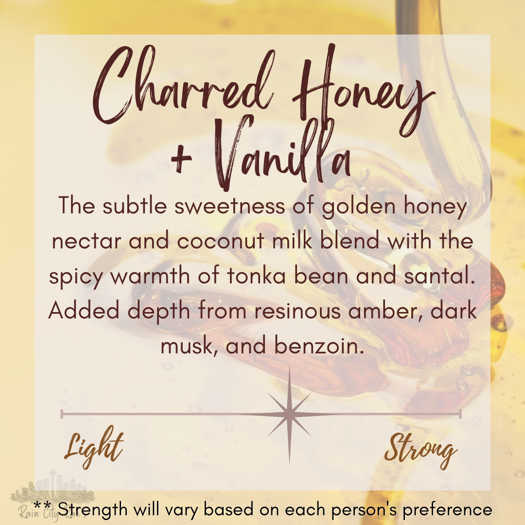 Charred Honey + Vanilla 7 oz Candle