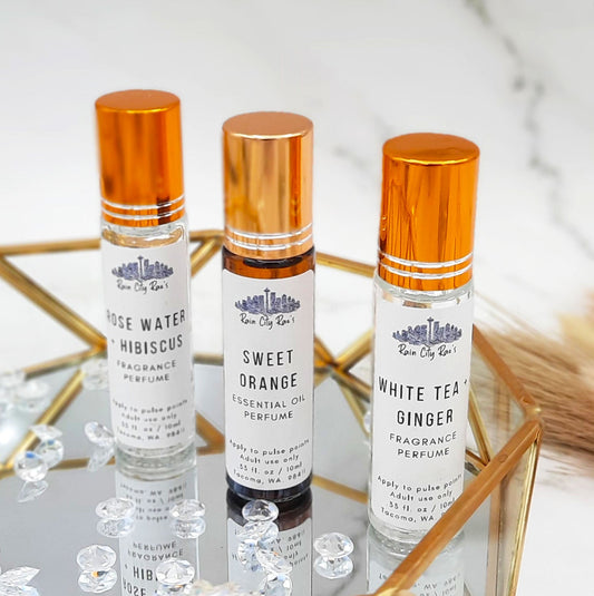 Ginger Vanilla Body Oil | Scented Fragrance & Perfume Oils