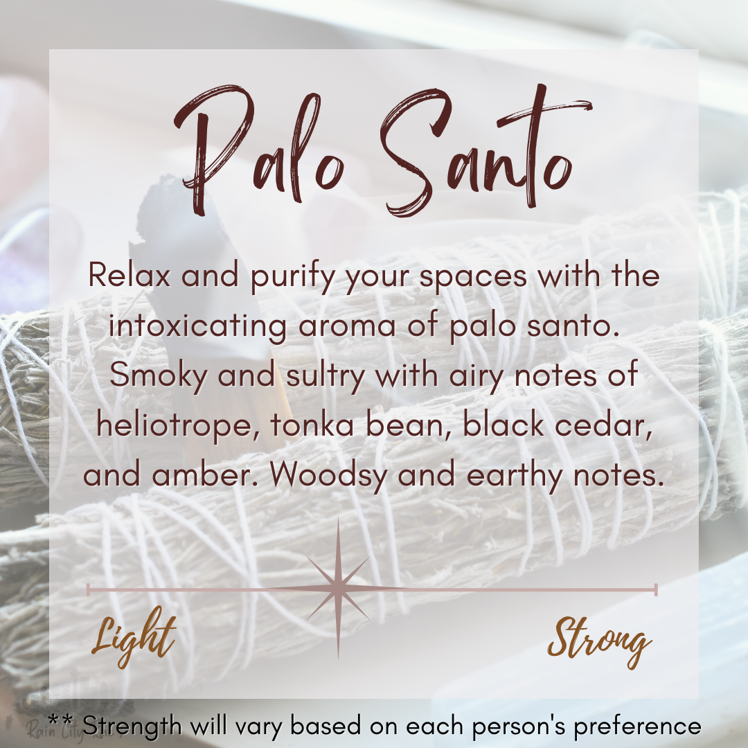 Palo Santo 13 oz Luxury Candle | Iridescent White