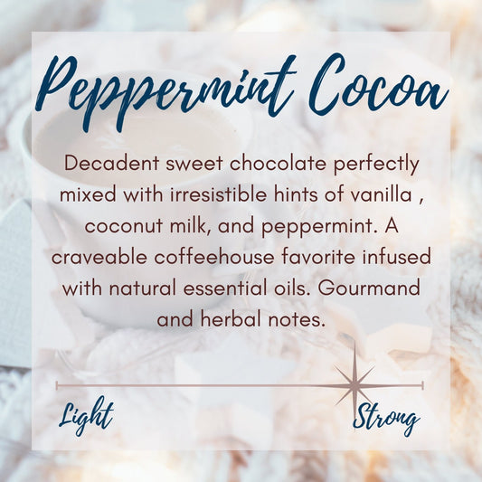 Peppermint Cocoa 4 oz Petite Candle