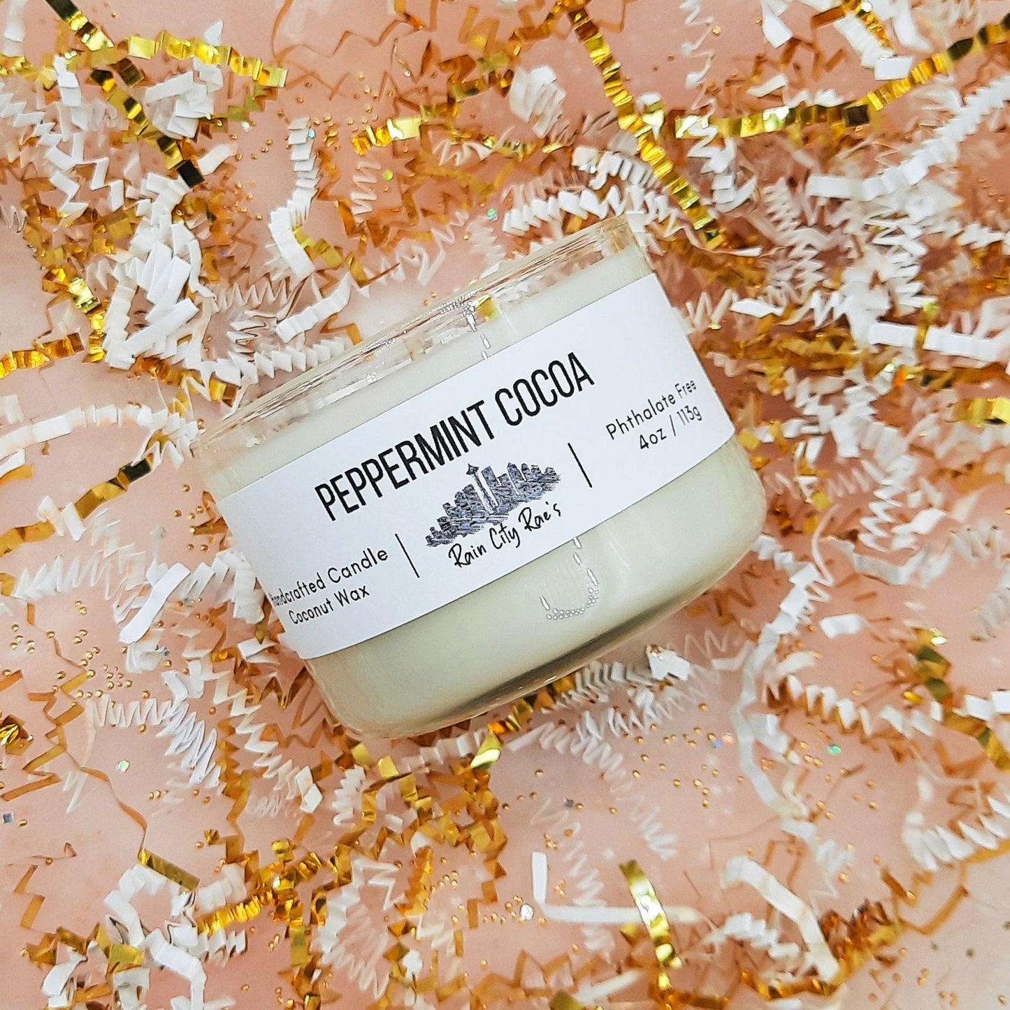 Peppermint Cocoa 4 oz Petite Candle