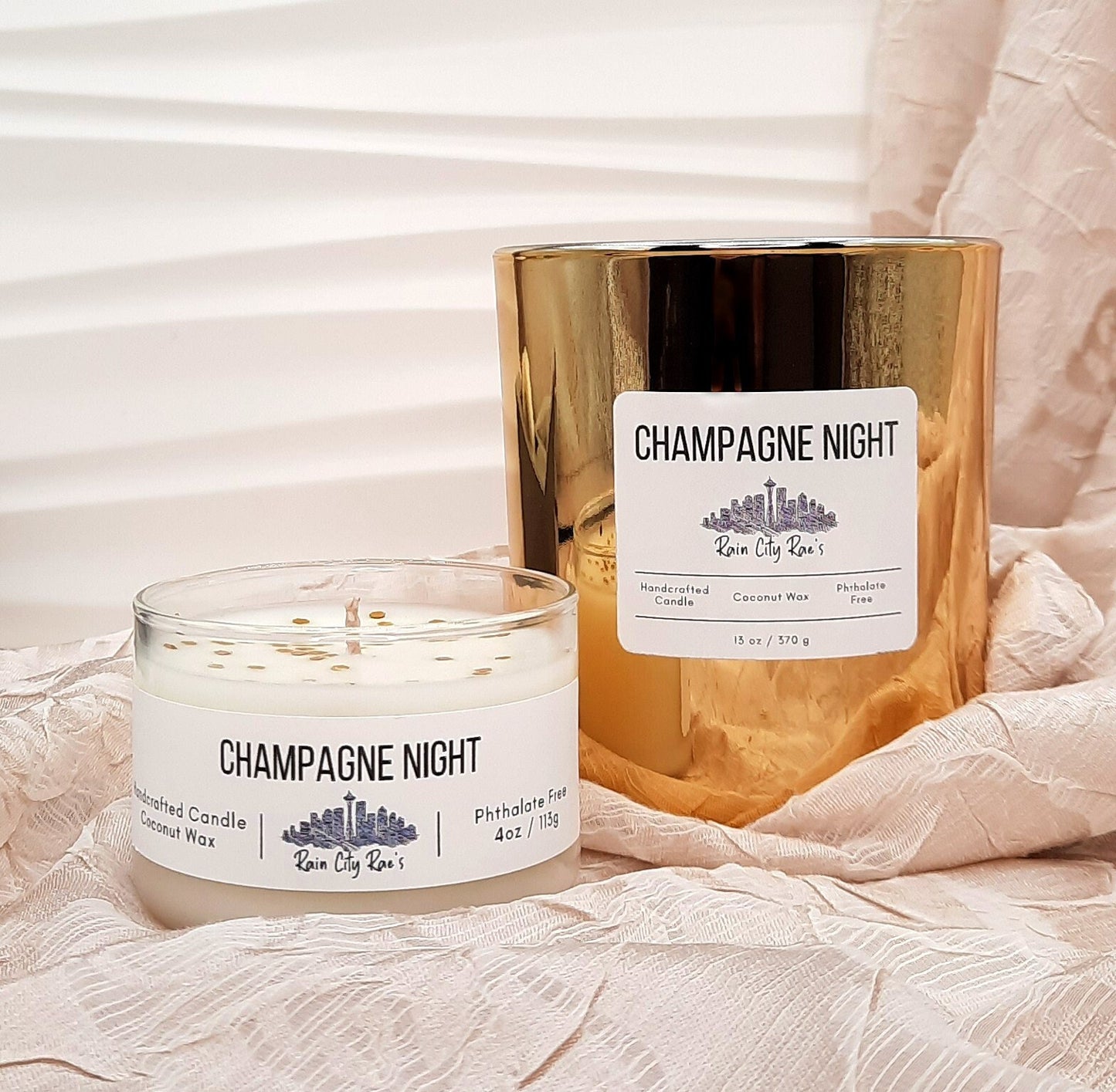 Champagne Night 4oz Petite Candle