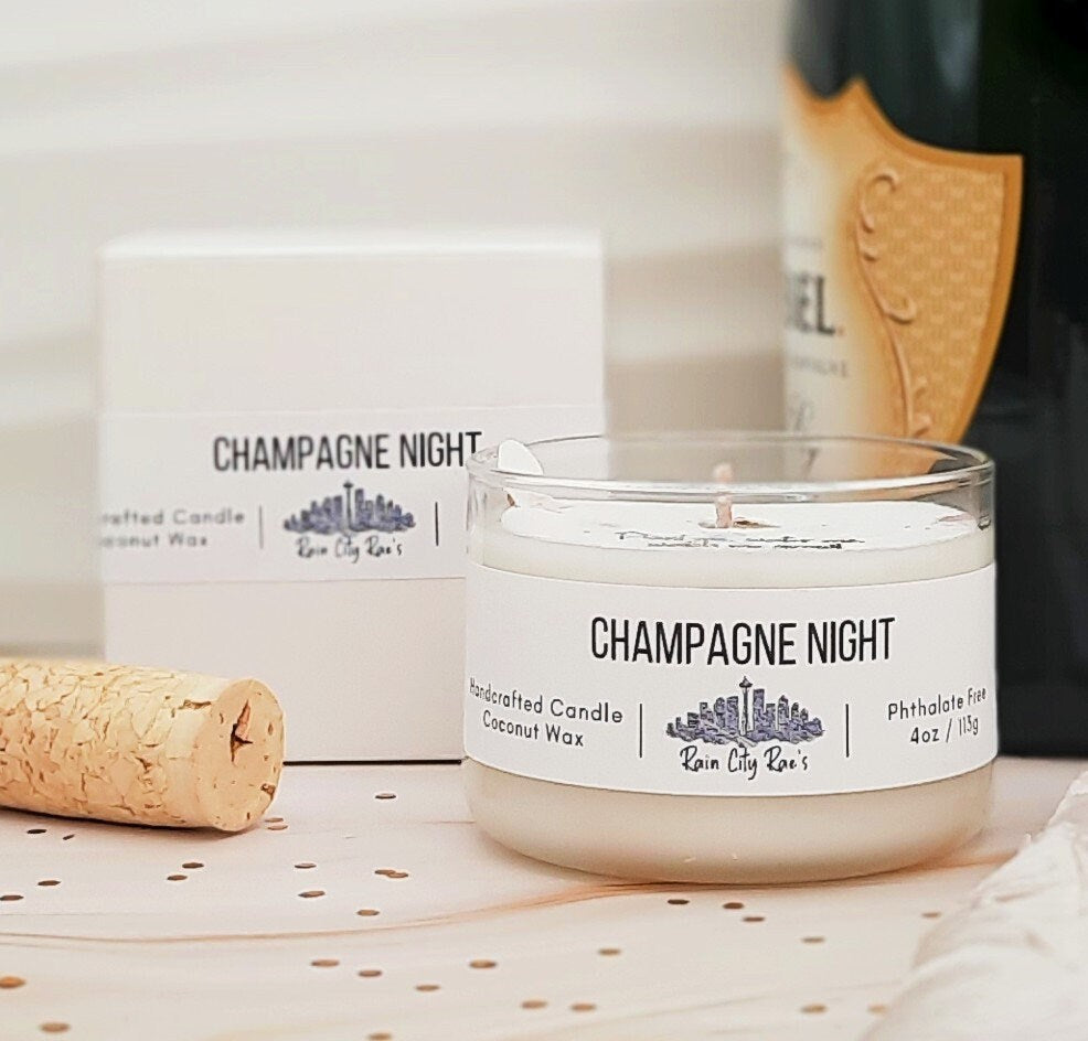 Champagne Night 4oz Petite Candle