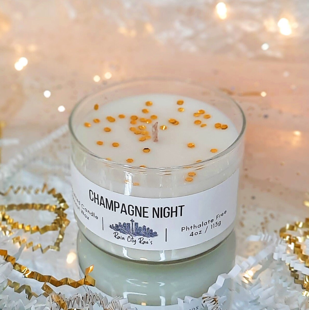Champagne Night 4oz Petite Candle